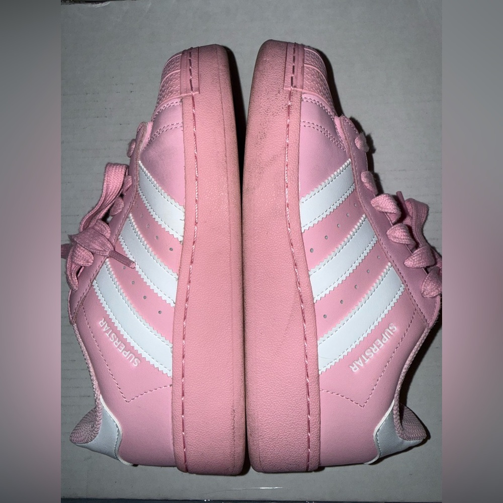 Adidas Superstar XLG 3-Stripe Shoes in Pink